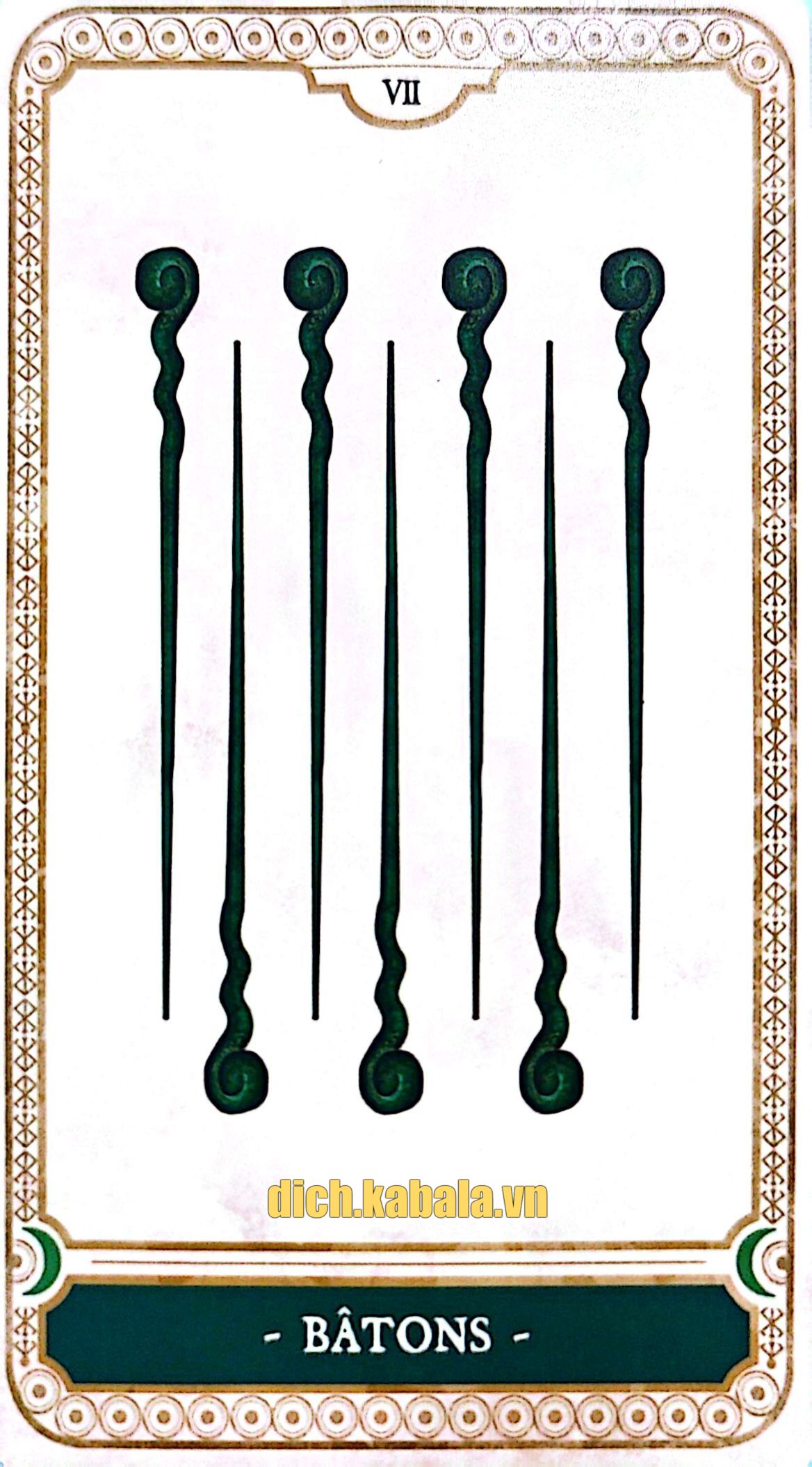Ý nghĩa lá bài Seven of Wands