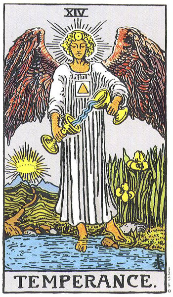 Ý nghĩa lá bài Temperance