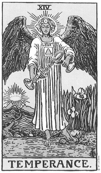 Ý nghĩa lá bài Temperance